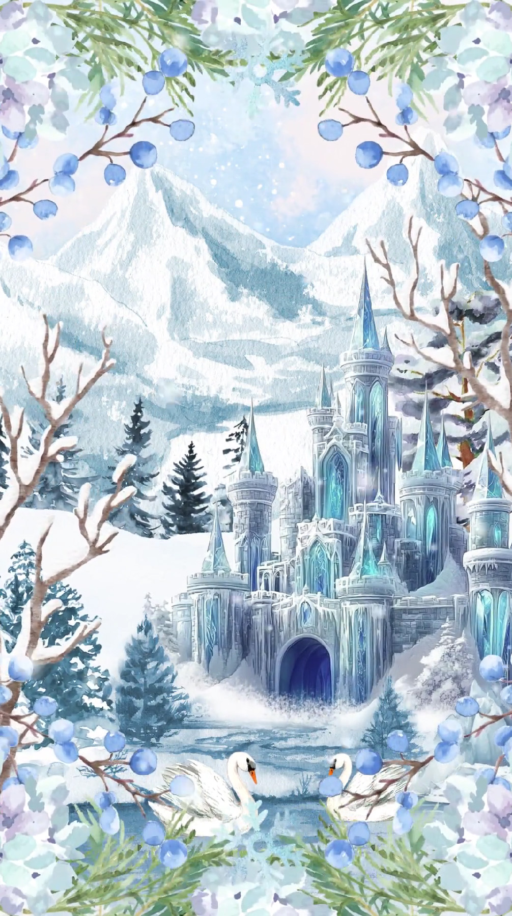Winter's Cascade
