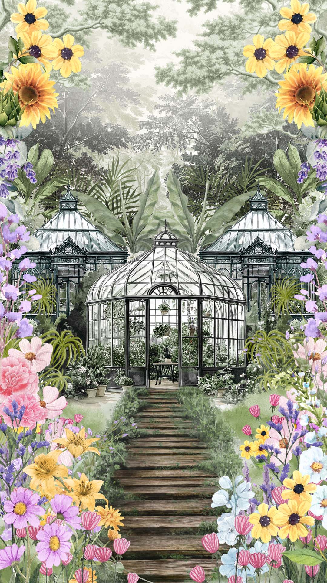 Glass and Greenery